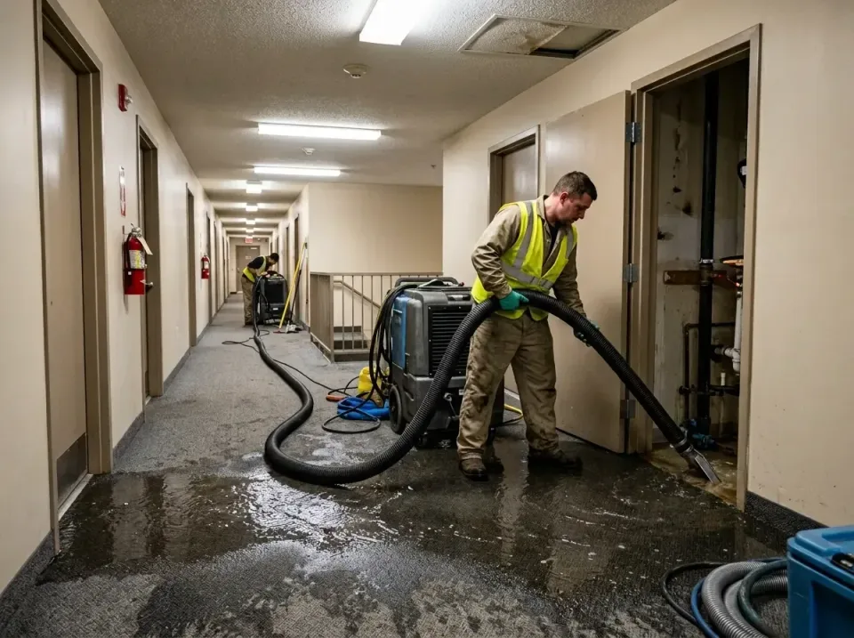 multi-unit-apartment-hallway-f-005 — frequently asked questions, Emergency Burst Pipe Water Extraction & Removal in Friday H…